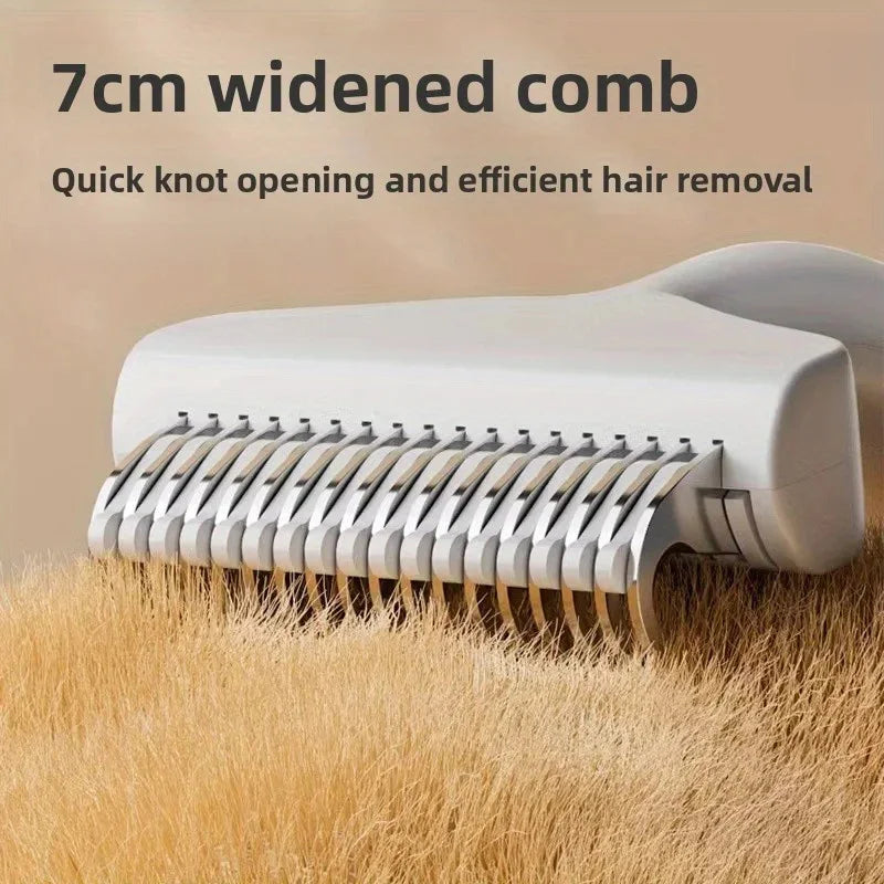 Pet Hair Knot Comb Cat Beauty Hair Removal Comb Pet Products Accessory Stainless Steel Antirust Cleaning Brush Remove Loose Fur